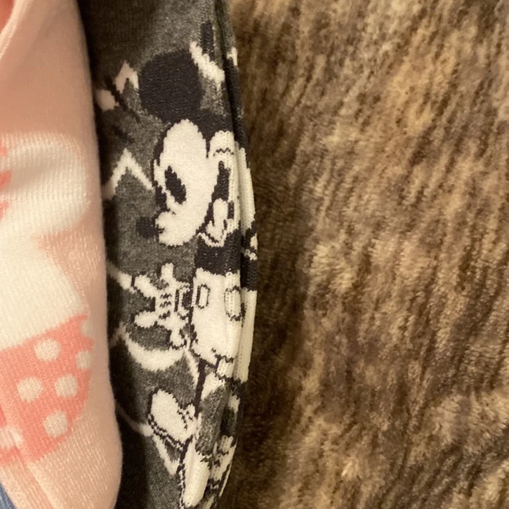 Disney Mickey Mouse Minnie Mouse No Show‎ Socks 5 Pack Spring